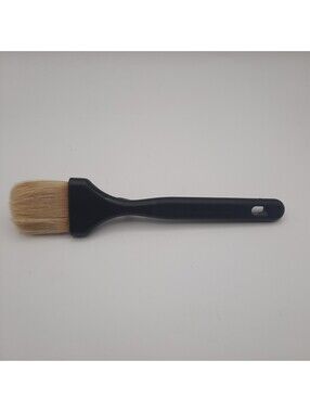 Pampered Chef BBQ Brush Baster | Black Plastic Handle 10” USA